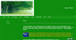 Desktop Screenshot of abraceoplaneta.com.br